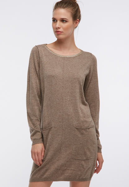 DreiMaster Women's Strickkleid