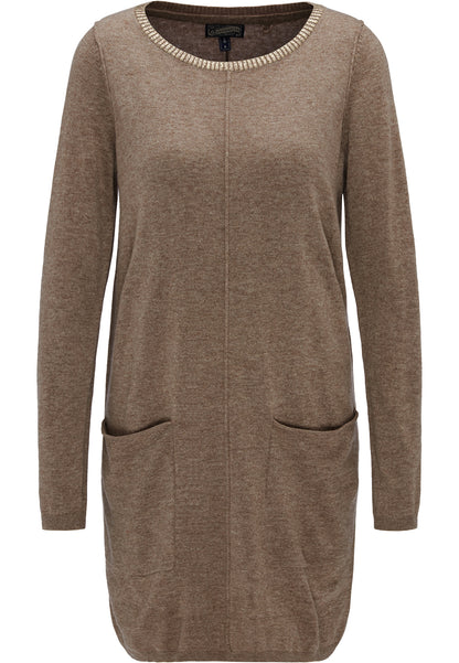 DreiMaster Women's Strickkleid