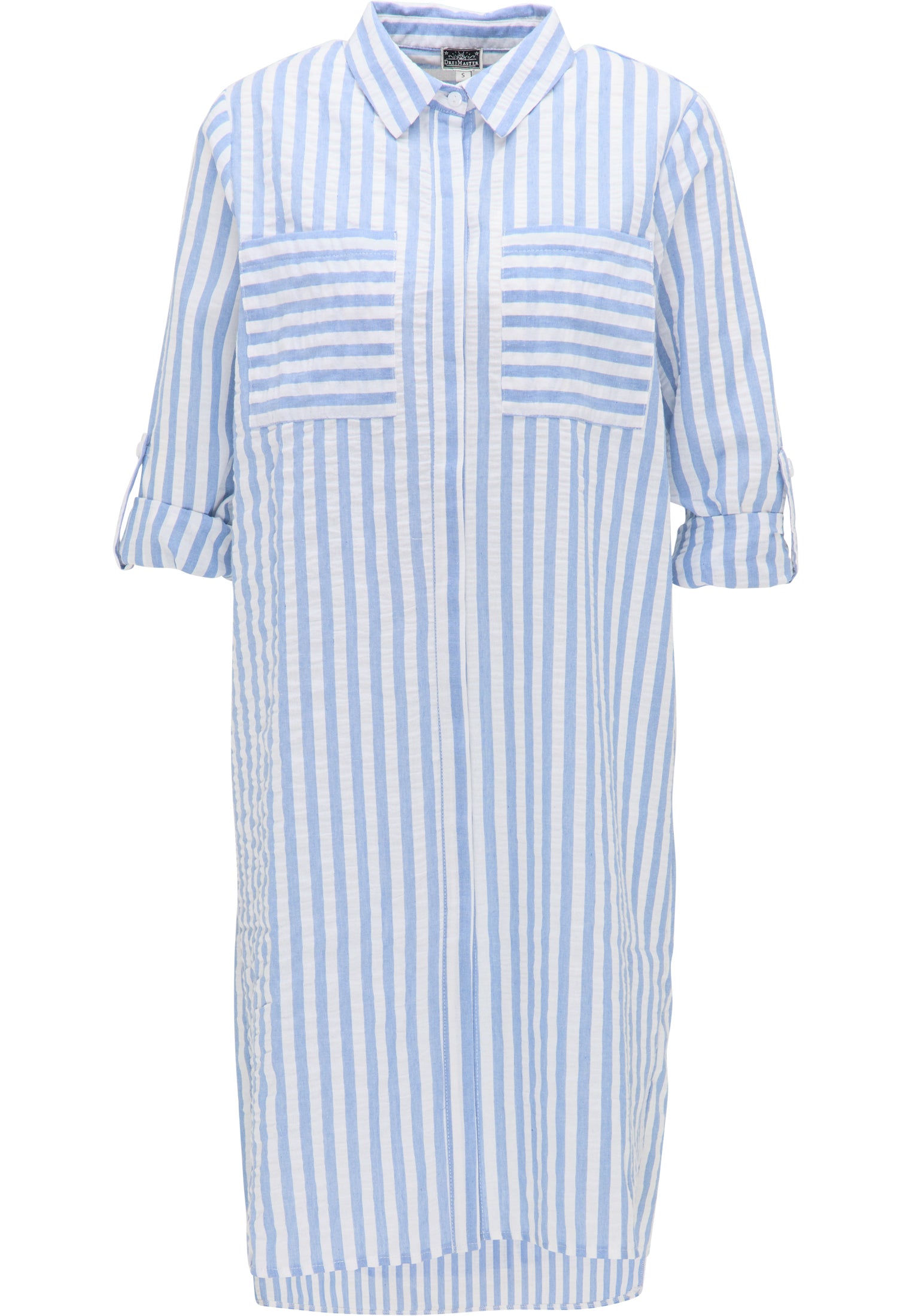 DreiMaster Maritim Damen-Hemdblusenkleid