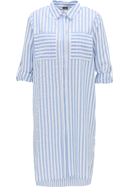 DreiMaster Maritim Damen-Hemdblusenkleid
