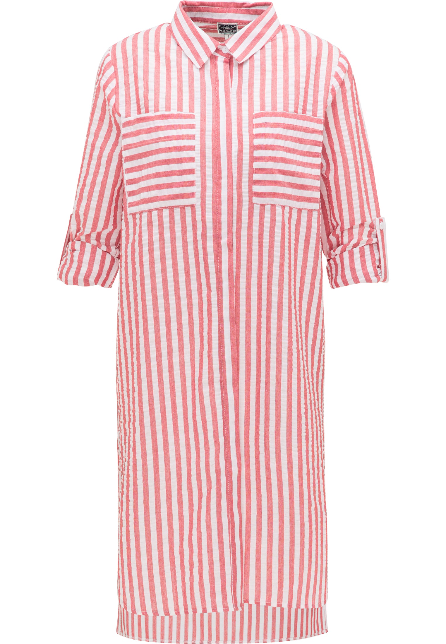 DreiMaster Maritim Damen-Hemdblusenkleid