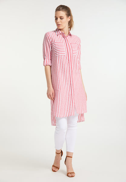 DreiMaster Maritim Damen-Hemdblusenkleid
