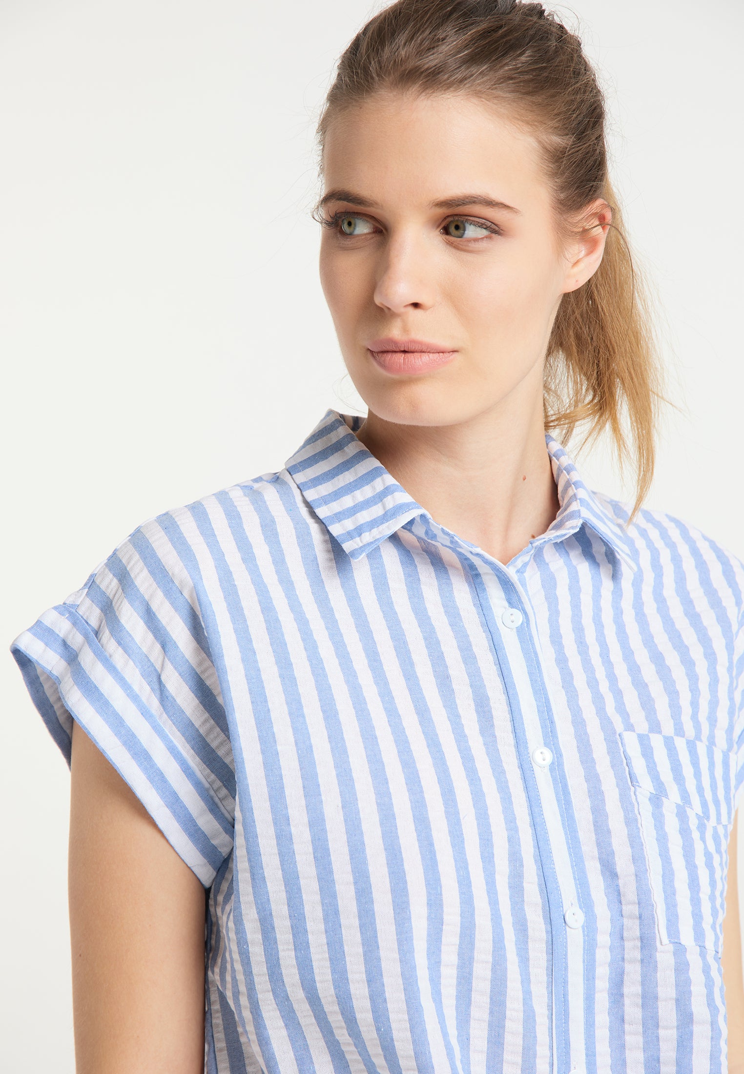 DreiMaster Maritim Damen-Hemdbluse