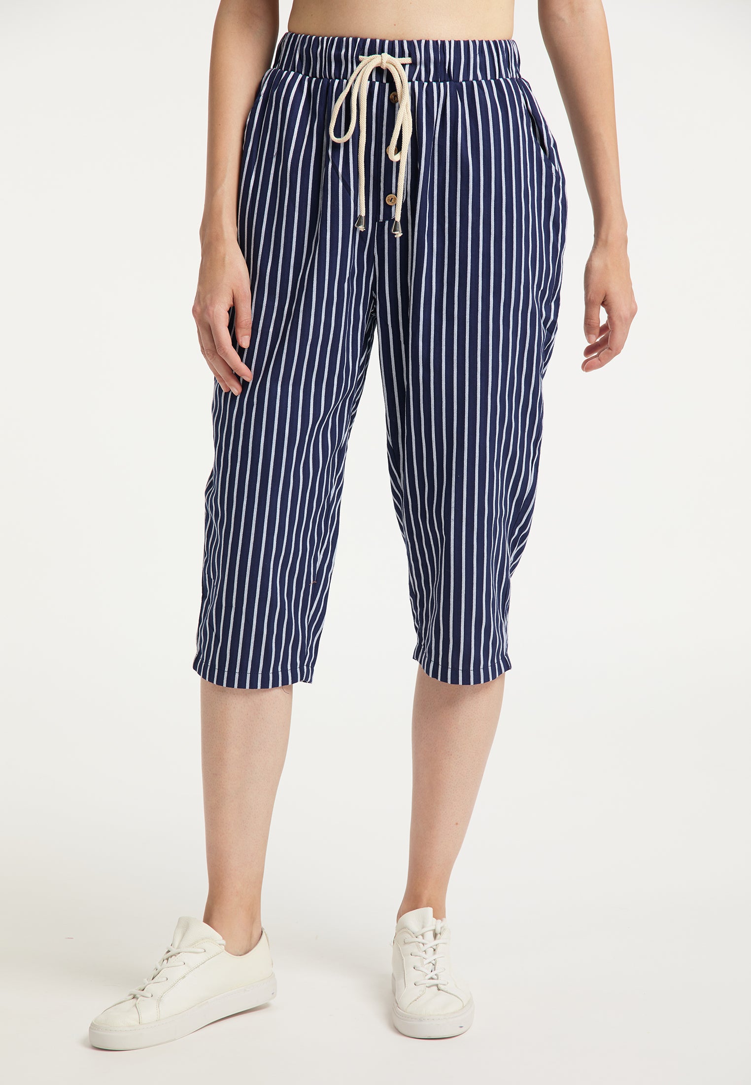 DreiMaster Vintage Damen-Caprihose
