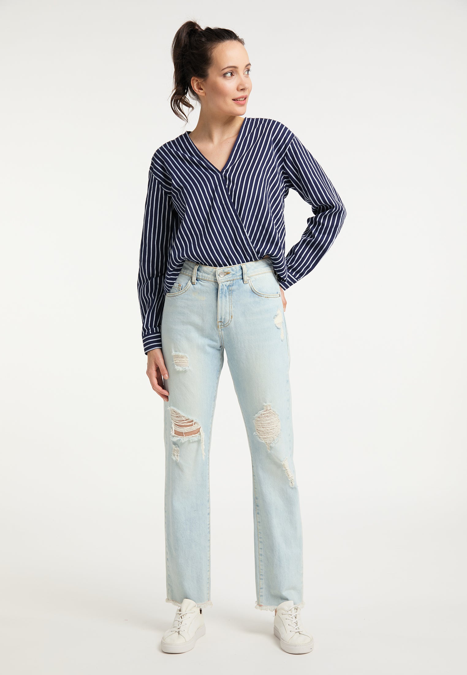 DreiMaster Vintage Damen Bluse