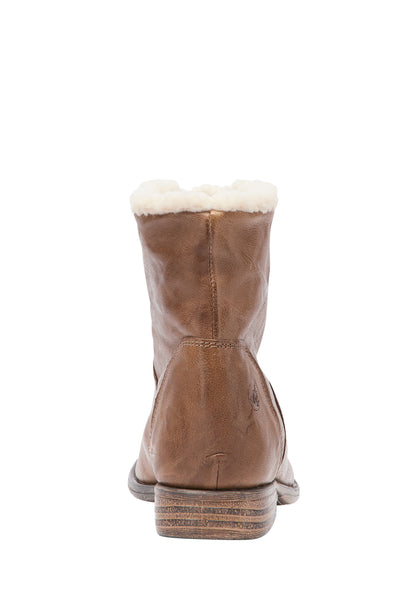 DreiMaster Vintage Damen weiche Lederstiefeletten