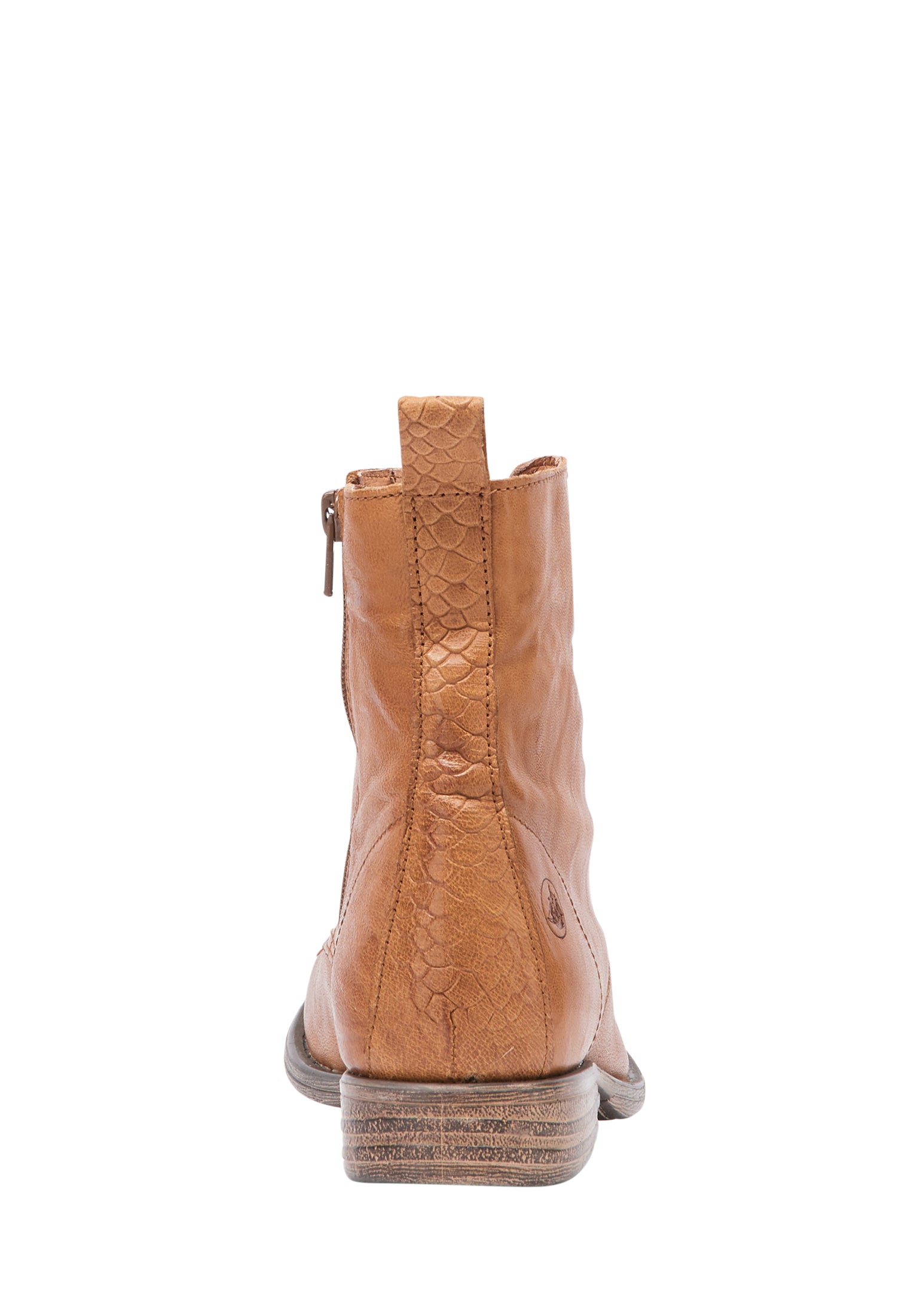 DreiMaster Vintage Damen Weiche Lederstiefeletten
