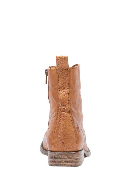DreiMaster Vintage Damen Weiche Lederstiefeletten