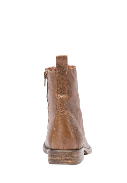 DreiMaster Vintage Damen Weiche Lederstiefeletten