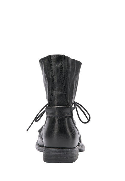DreiMaster Vintage Damen Weiche Lederstiefeletten