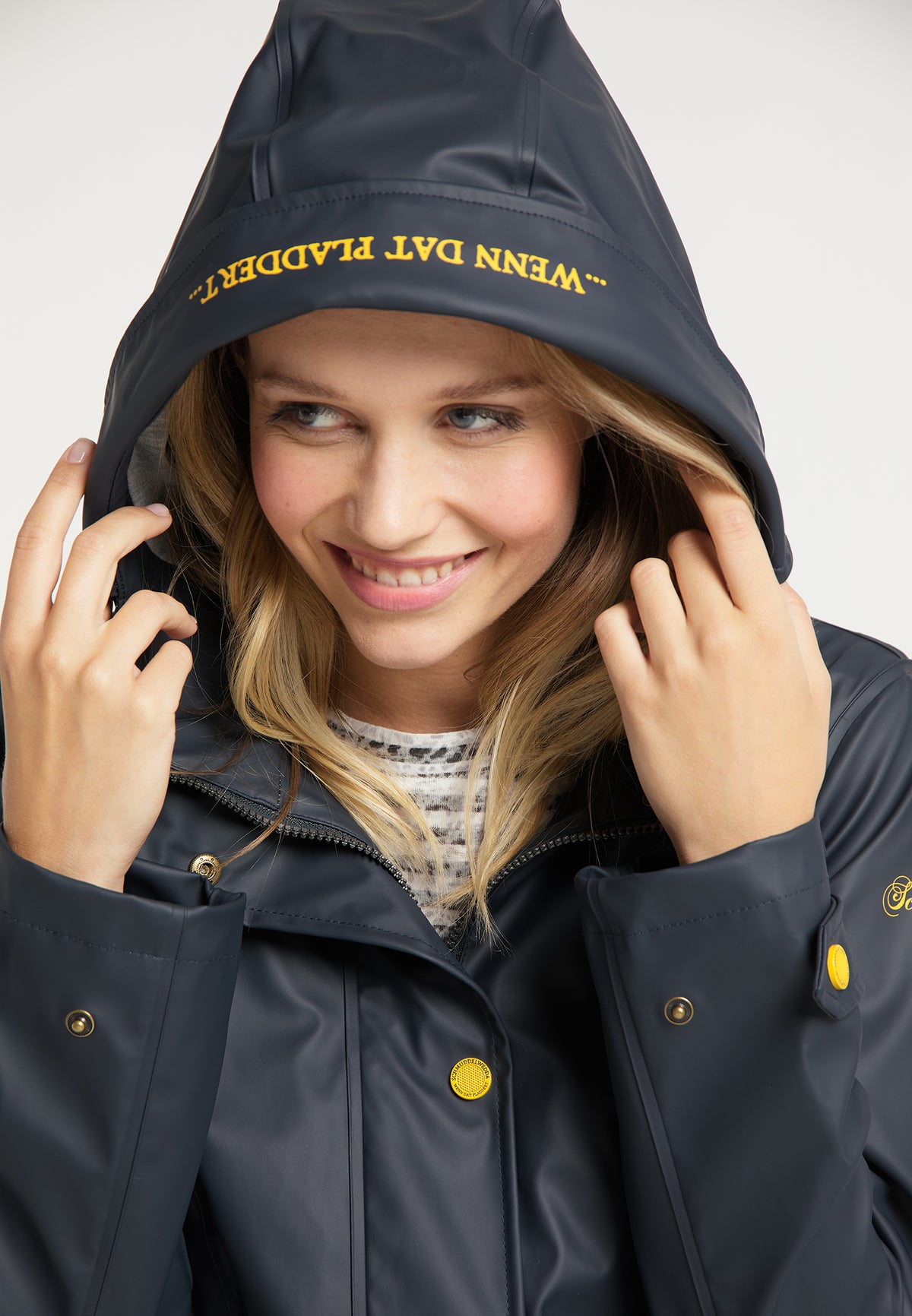 Schmuddelwedda Damen-Regenjacke