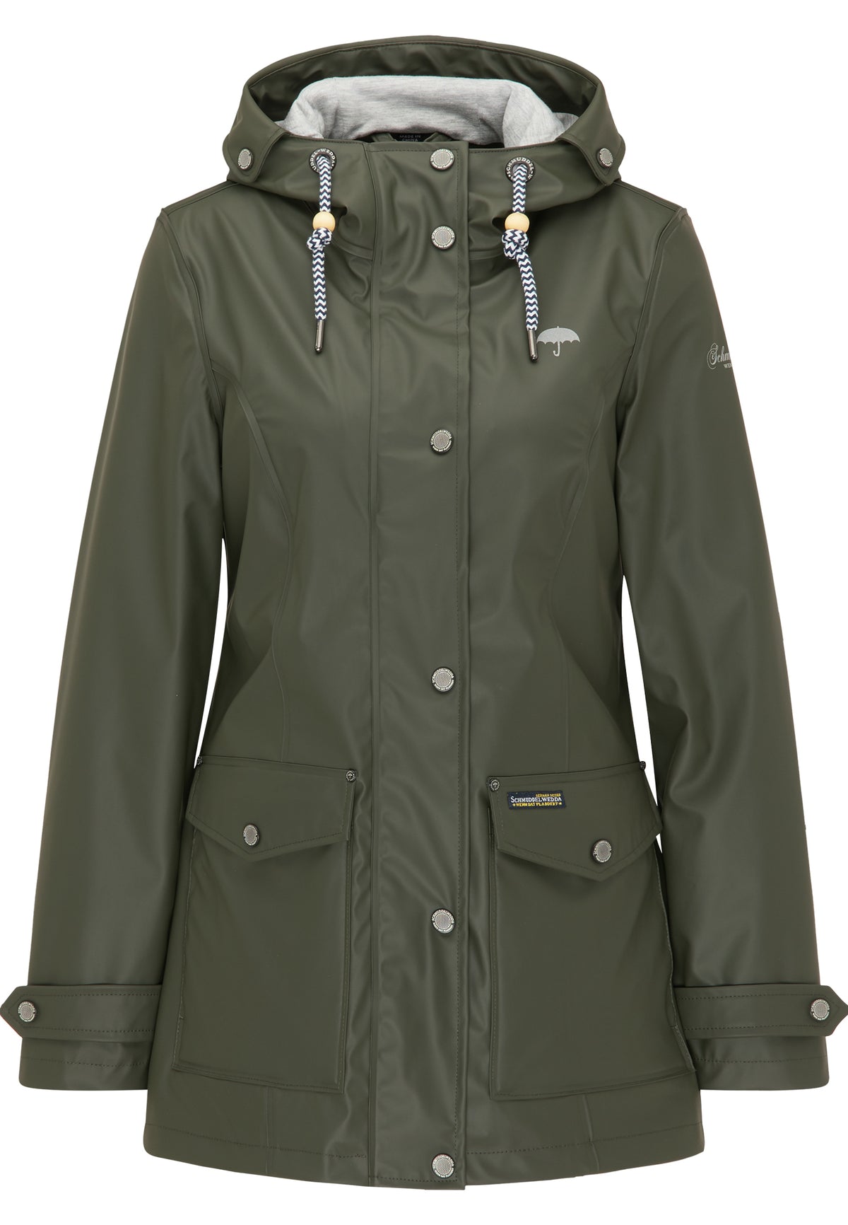 Schmuddelwedda Damen-Regenjacke
