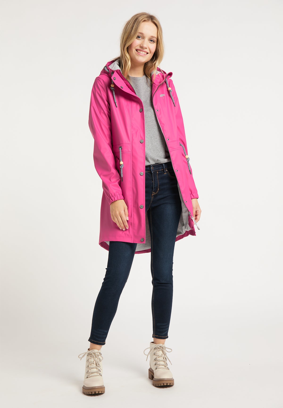 Schmuddelwedda Damen Regenmantel