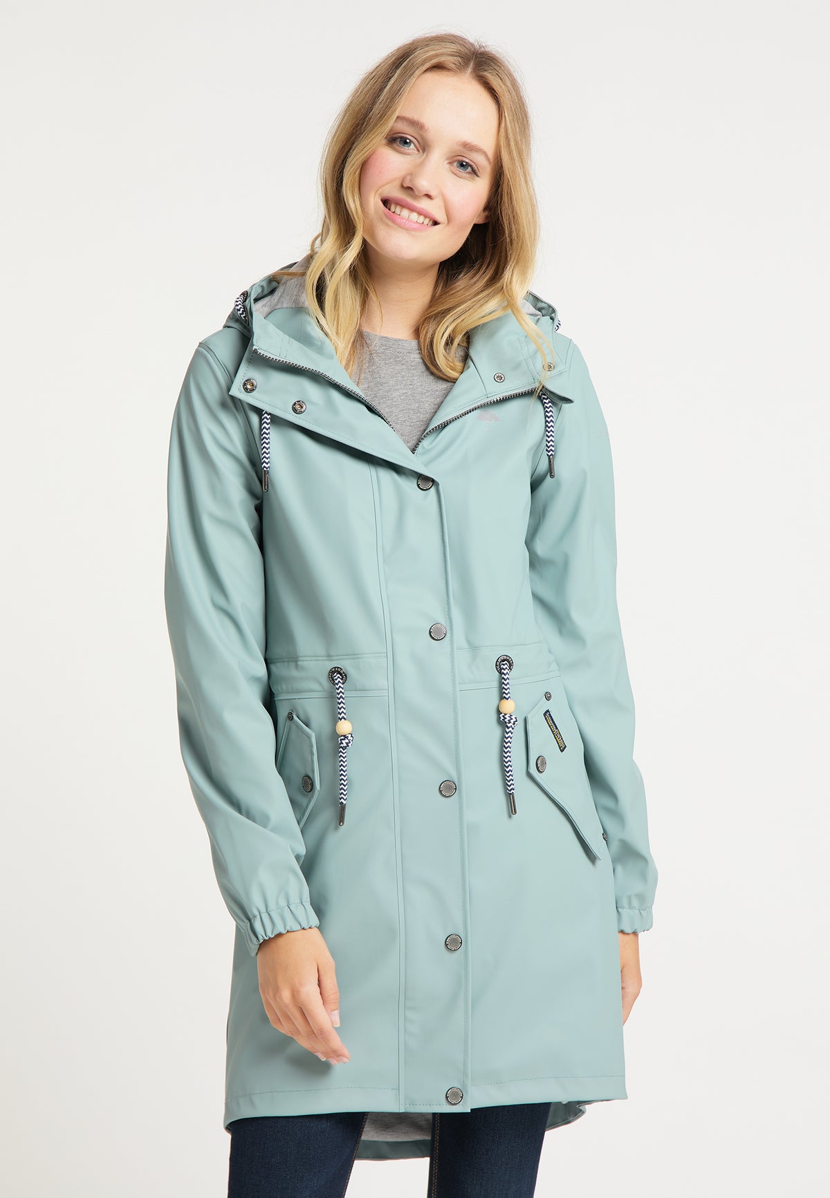 Schmuddelwedda Damen Regenmantel