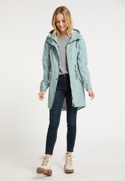 Schmuddelwedda Damen Regenmantel