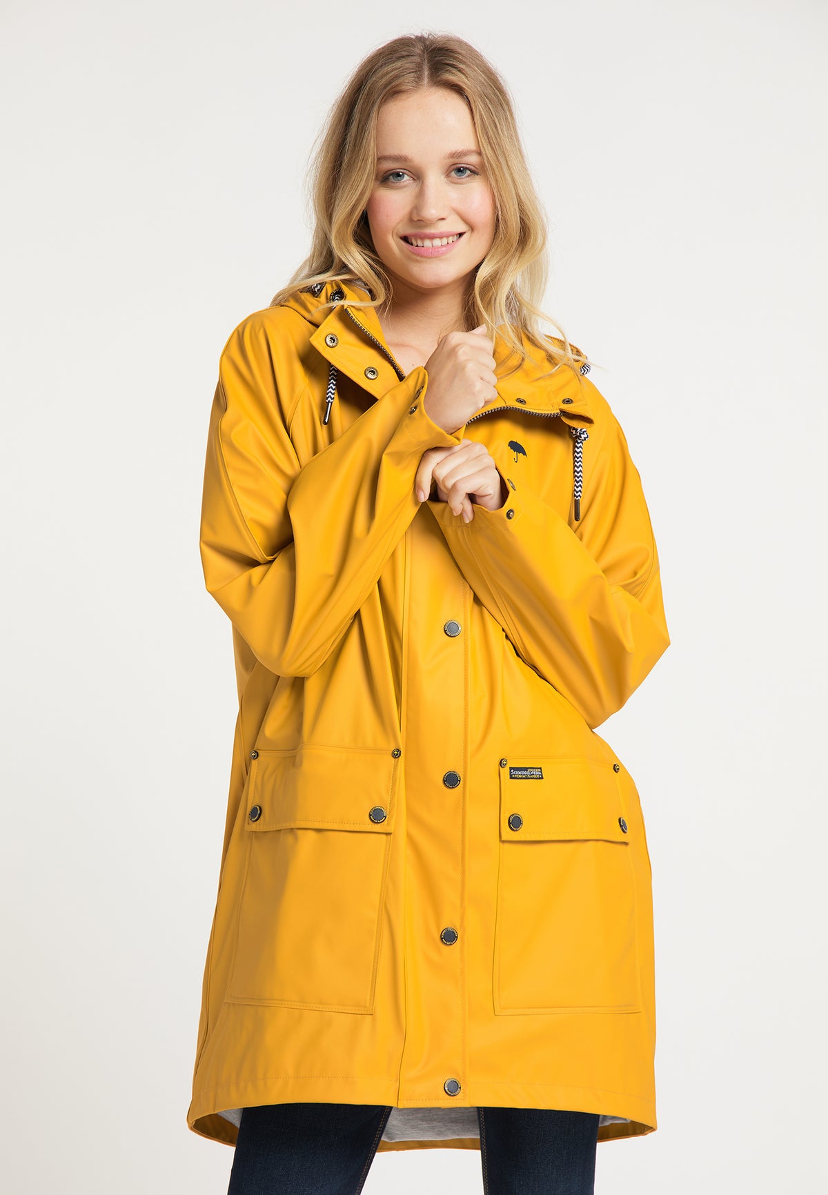 Schmuddelwedda Women's Oversize Regenmantel