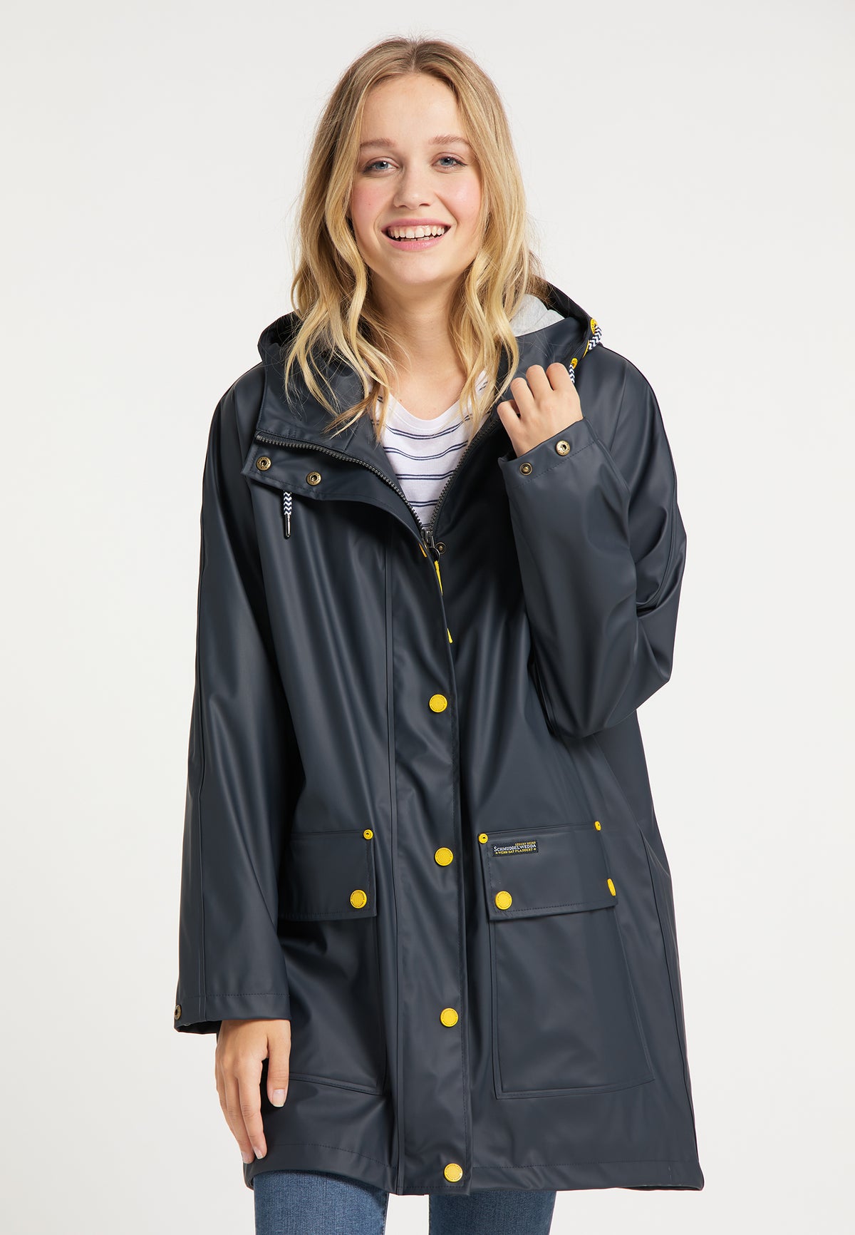 Schmuddelwedda Women's Oversize Regenmantel