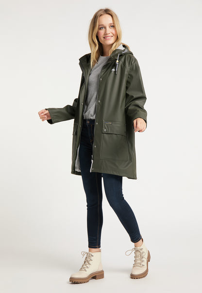 Schmuddelwedda Women's Oversize Regenmantel