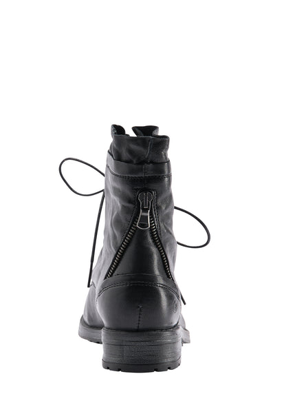 DreiMaster Vintage Damen Weiche Lederstiefeletten