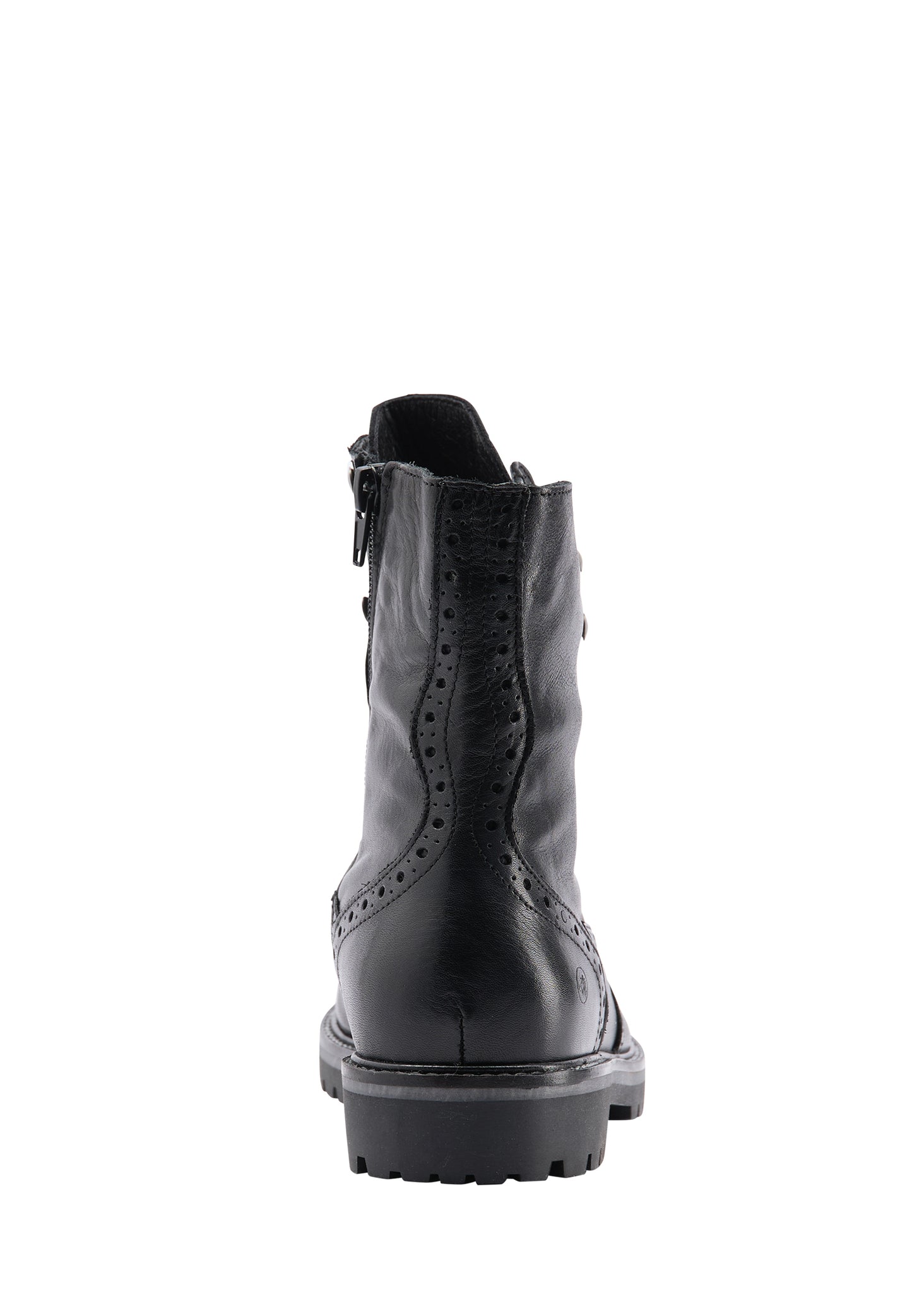 DreiMaster Vintage Damen Weiche Lederstiefeletten