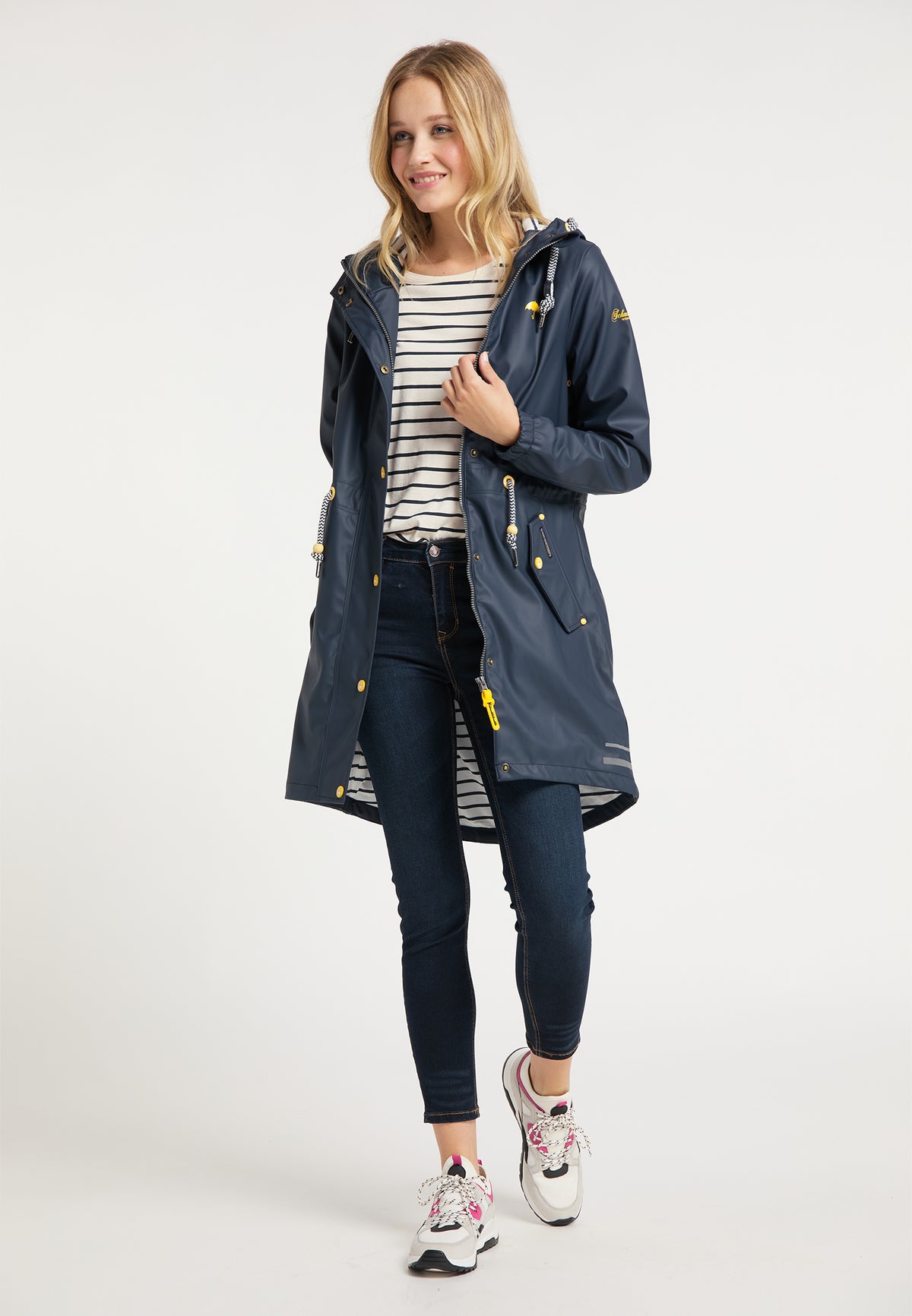 Schmuddelwedda Damen Regenmantel