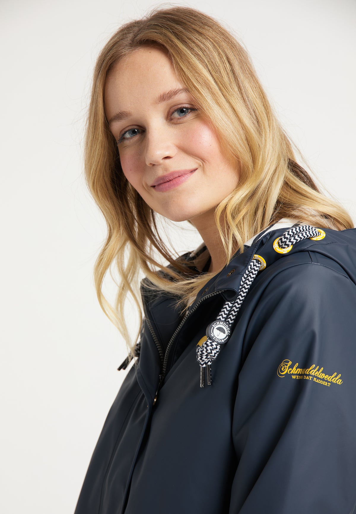 Schmuddelwedda Damen Regenmantel