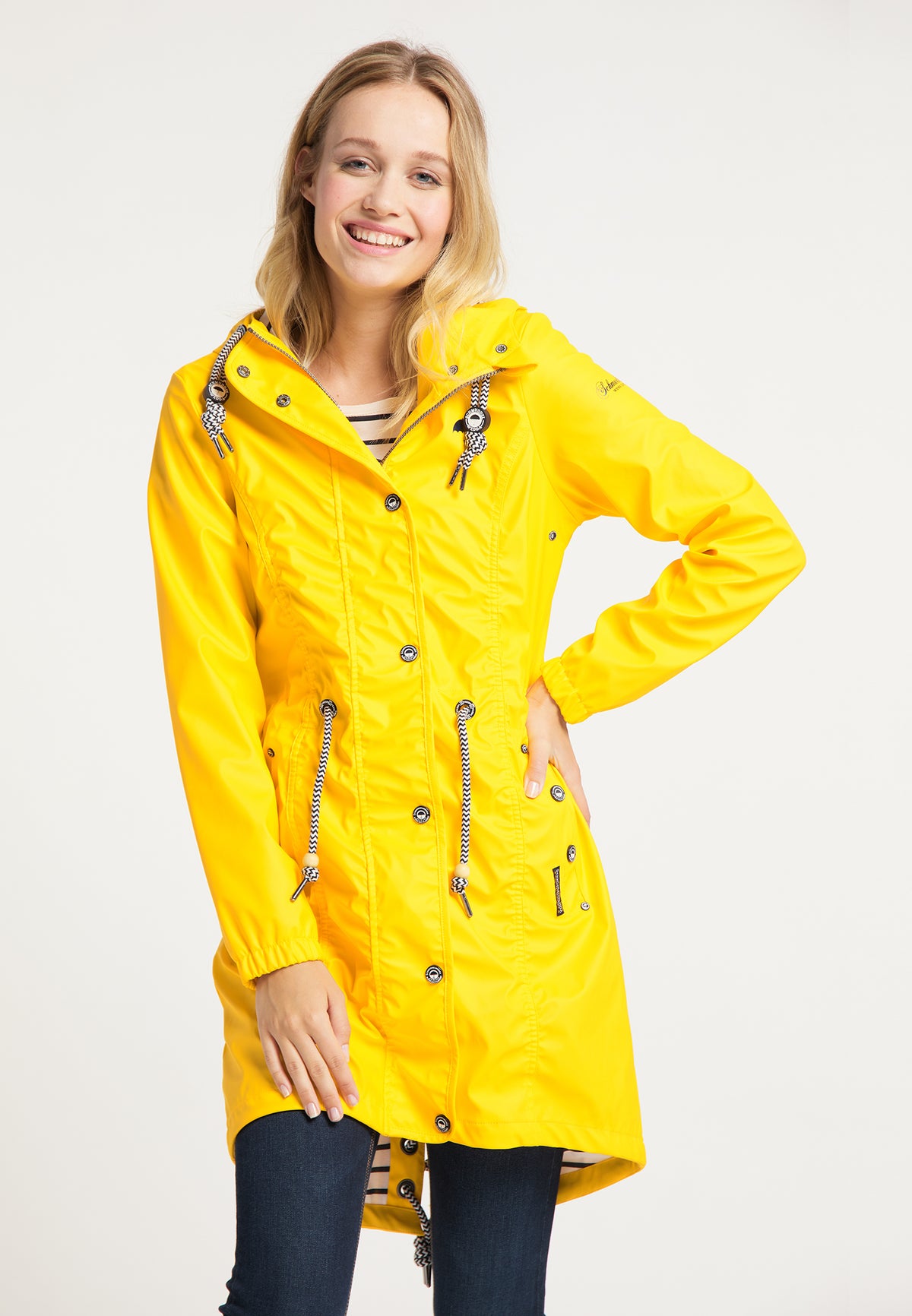 Schmuddelwedda Damen Regenmantel