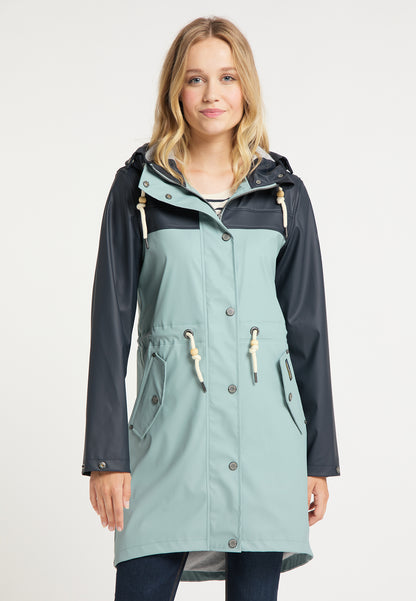 Schmuddelwedda Damen Regenmantel