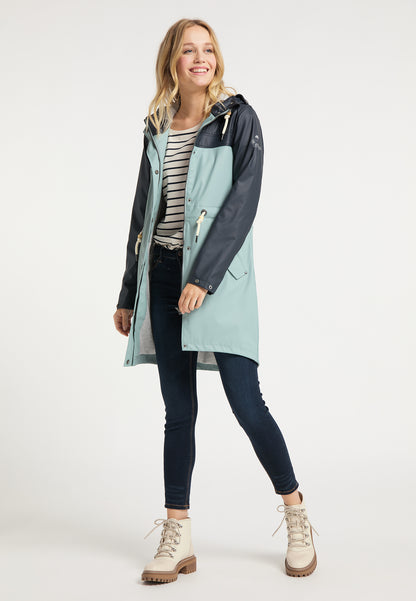 Schmuddelwedda Damen Regenmantel