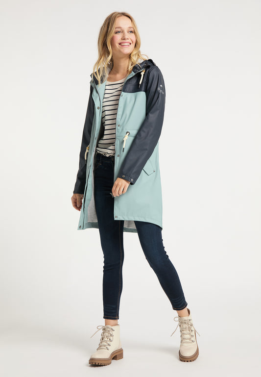 Schmuddelwedda Damen Regenmantel