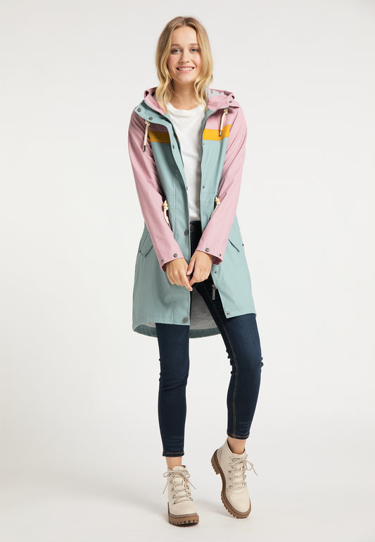 Schmuddelwedda Damen Regenmantel