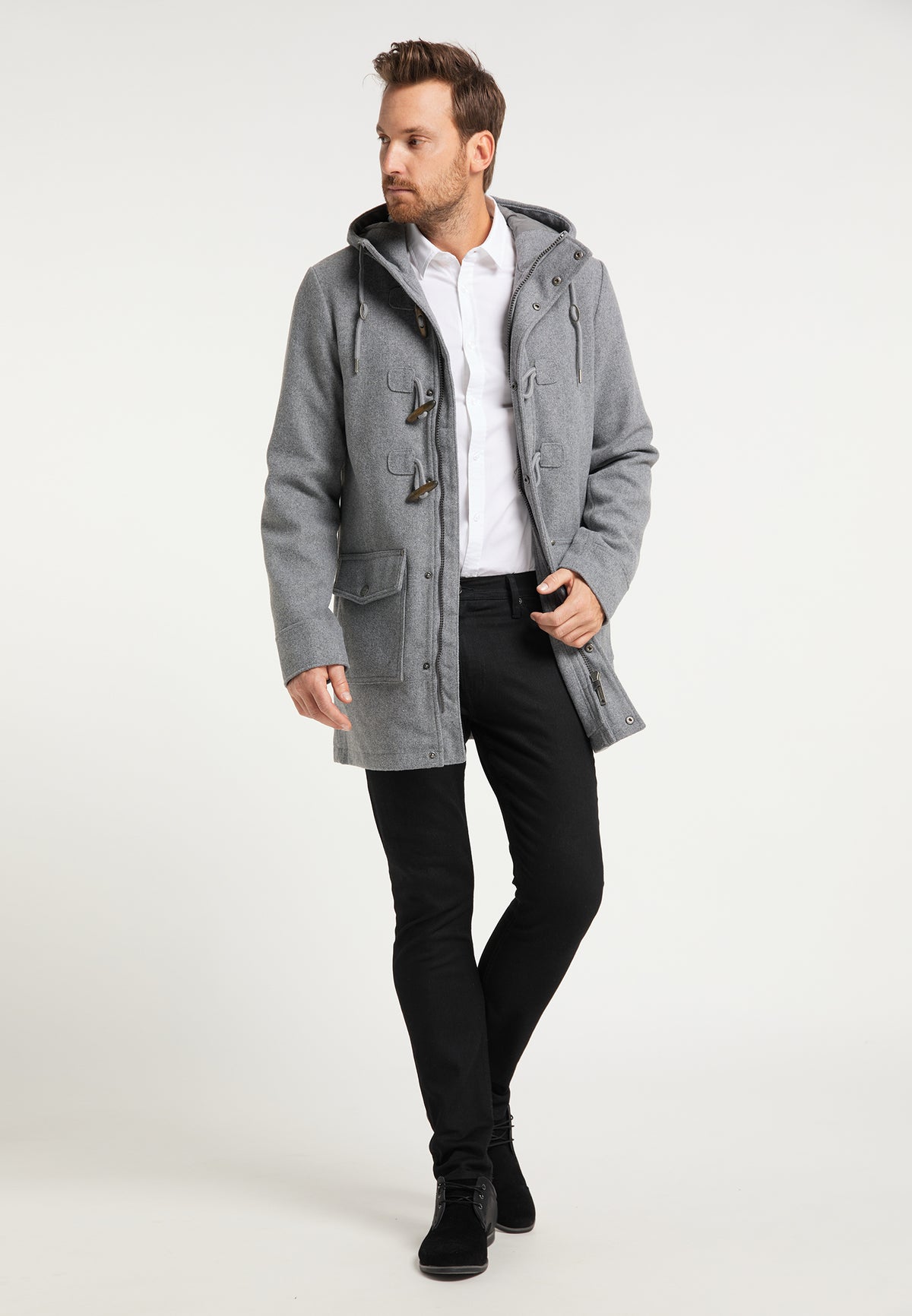 DreiMaster Klassik Men's Dufflecoat