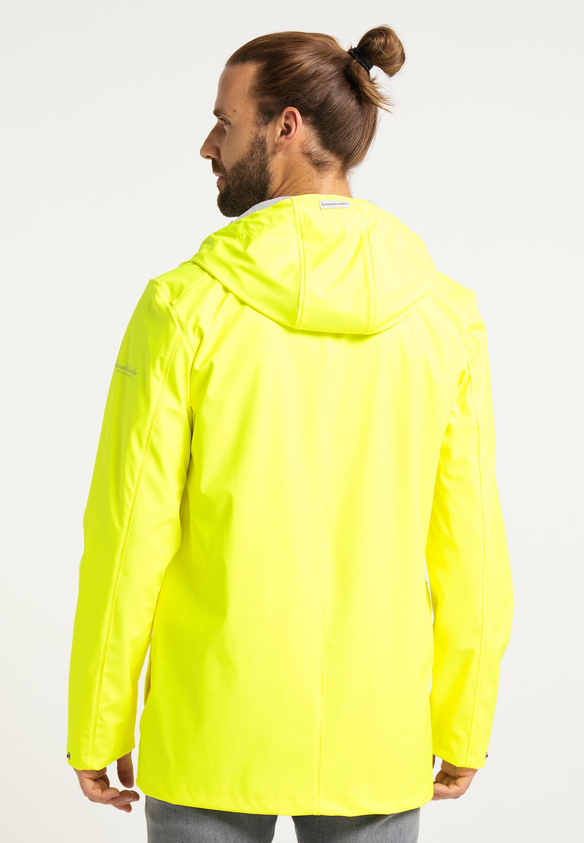 Schmuddelwedda Men's Neonfarbene Regenjacke