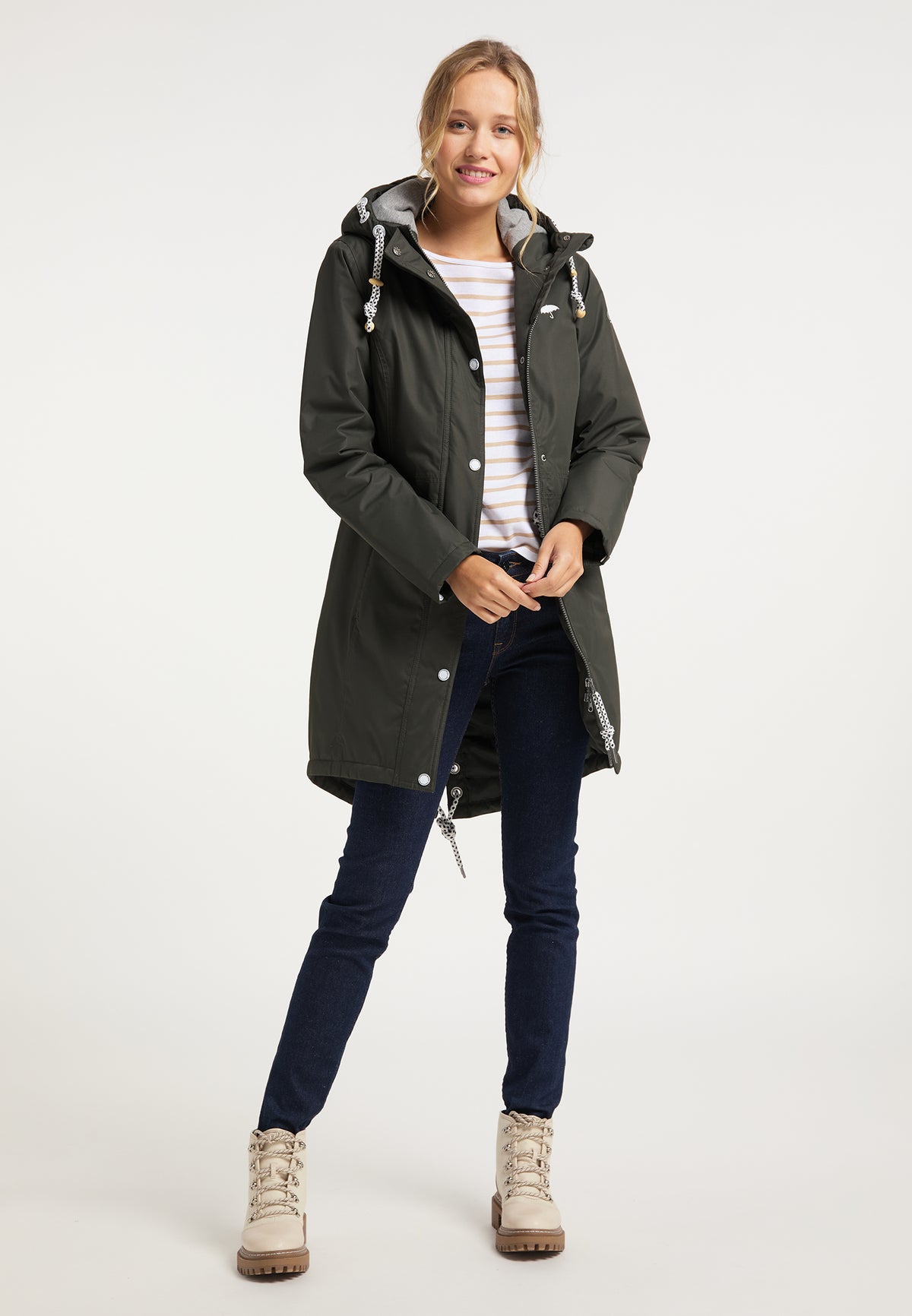 Schmuddelwedda Women's Winterjacke mit Magic Print