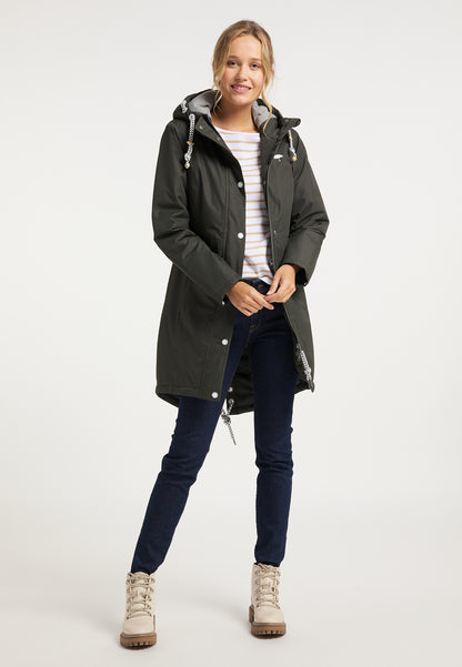 Schmuddelwedda Women's Winterjacke mit Magic Print