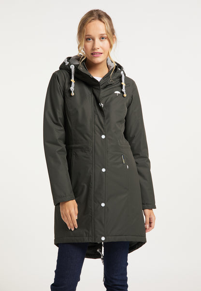 Schmuddelwedda Women's Winterjacke mit Magic Print