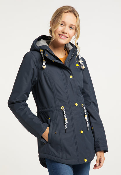 Schmuddelwedda Damen-Winterjacke mit Magic Print