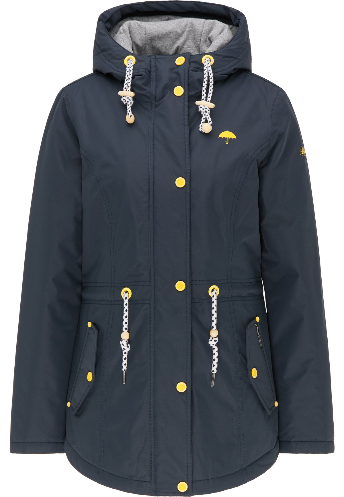 Schmuddelwedda Damen-Winterjacke mit Magic Print