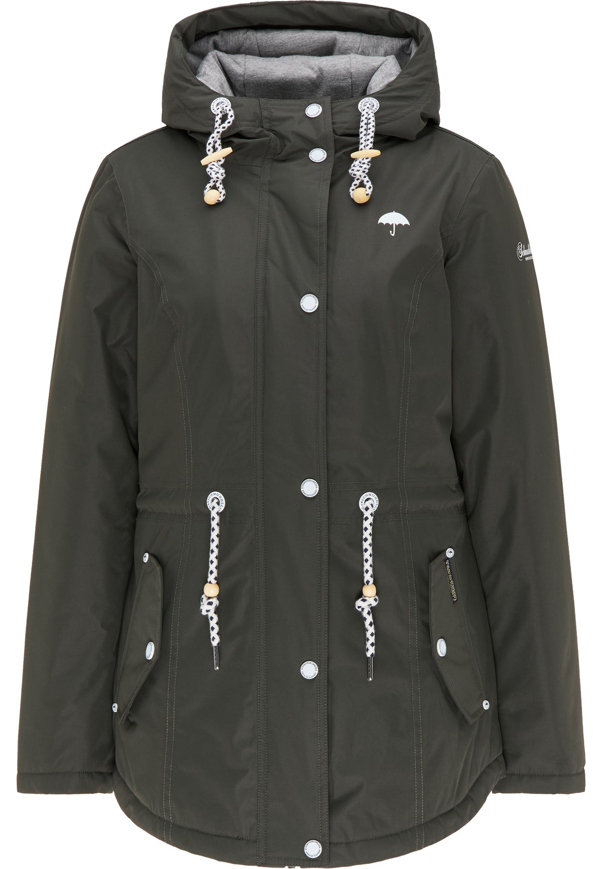 Schmuddelwedda Damen-Winterjacke mit Magic Print