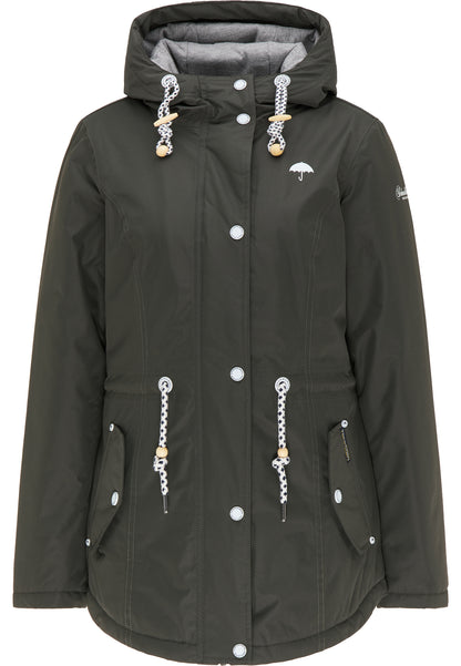 Schmuddelwedda Damen-Winterjacke mit Magic Print