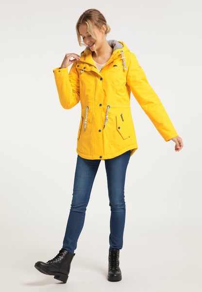 Schmuddelwedda Damen-Winterjacke mit Magic Print