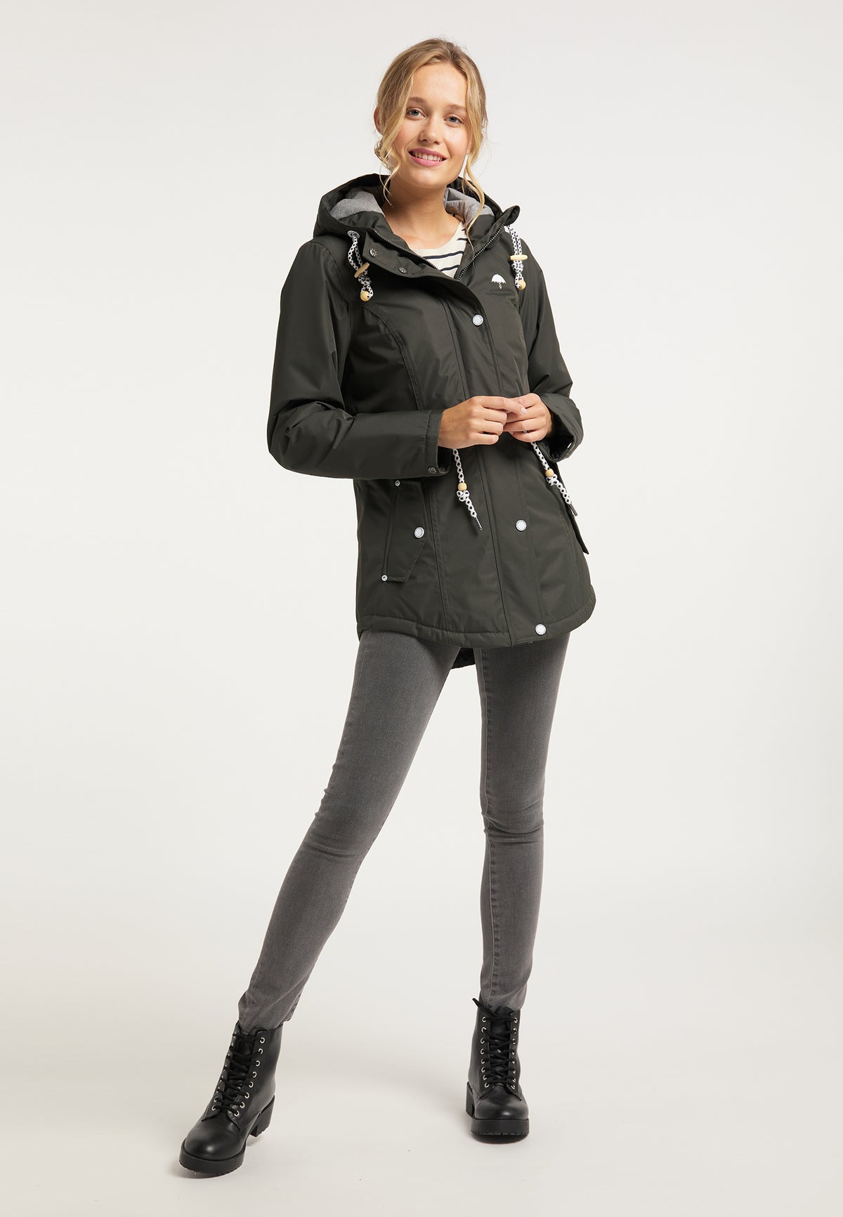 Schmuddelwedda Damen-Winterjacke mit Magic Print