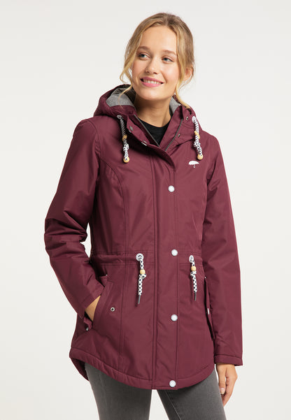 Schmuddelwedda Damen-Winterjacke mit Magic Print