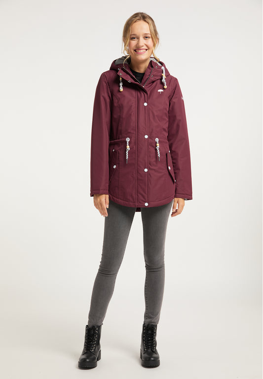 Schmuddelwedda Damen-Winterjacke mit Magic Print