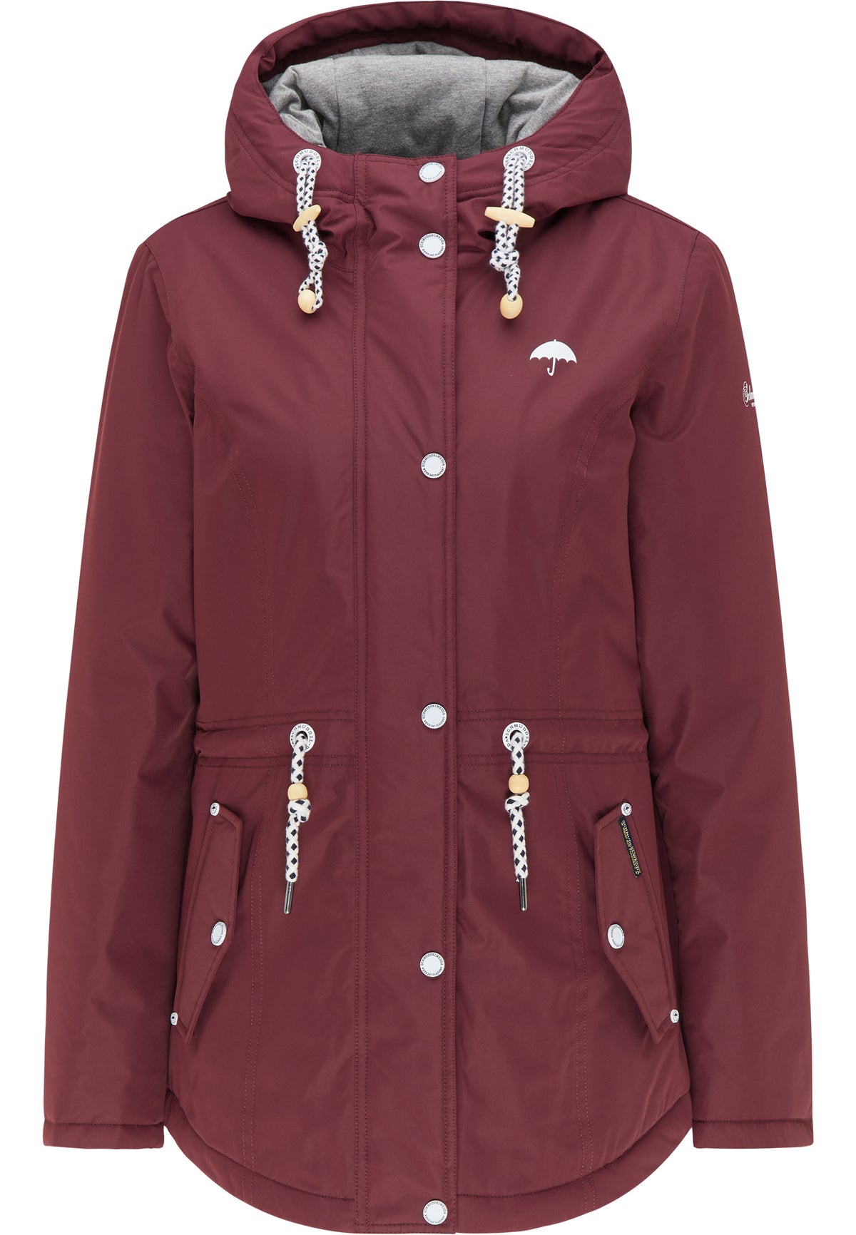 Schmuddelwedda Damen-Winterjacke mit Magic Print