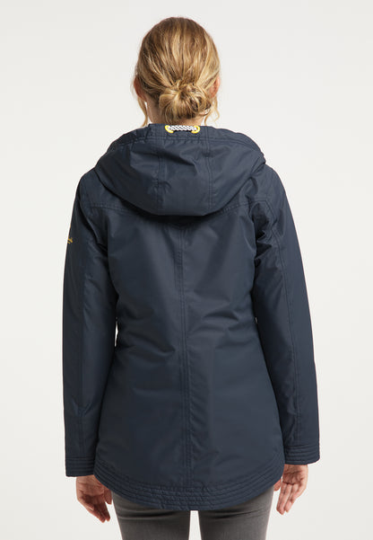 Schmuddelwedda Damen-Regenjacke mit Magic Print
