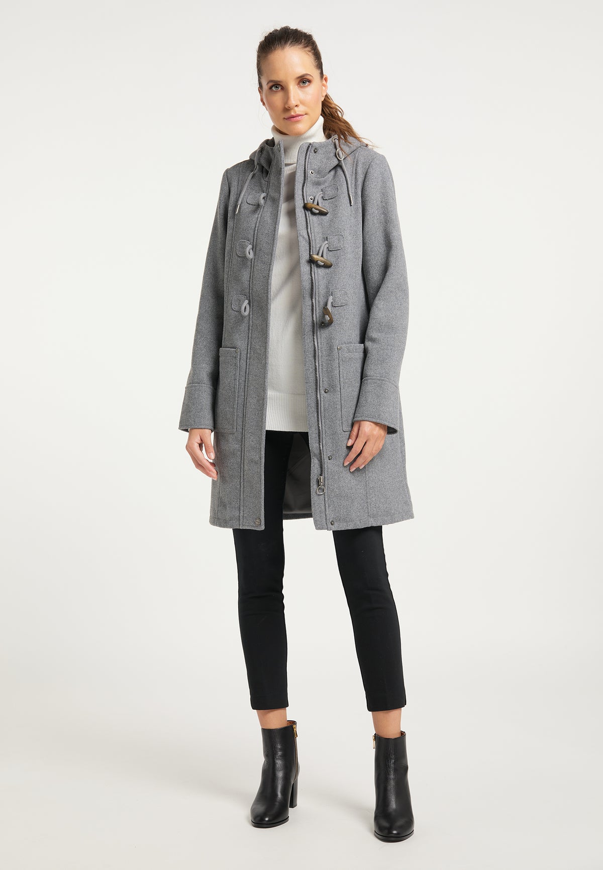 DreiMaster Klassik Damen-Dufflecoat