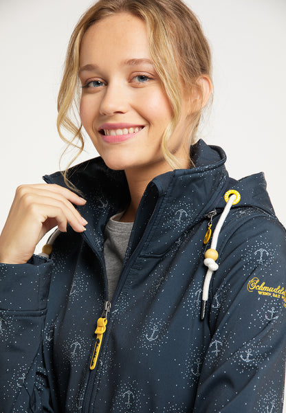 Schmuddelwedda Damen Softshellmantel