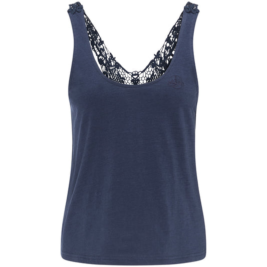 DreiMaster Vintage Women's Top mit Spitze
