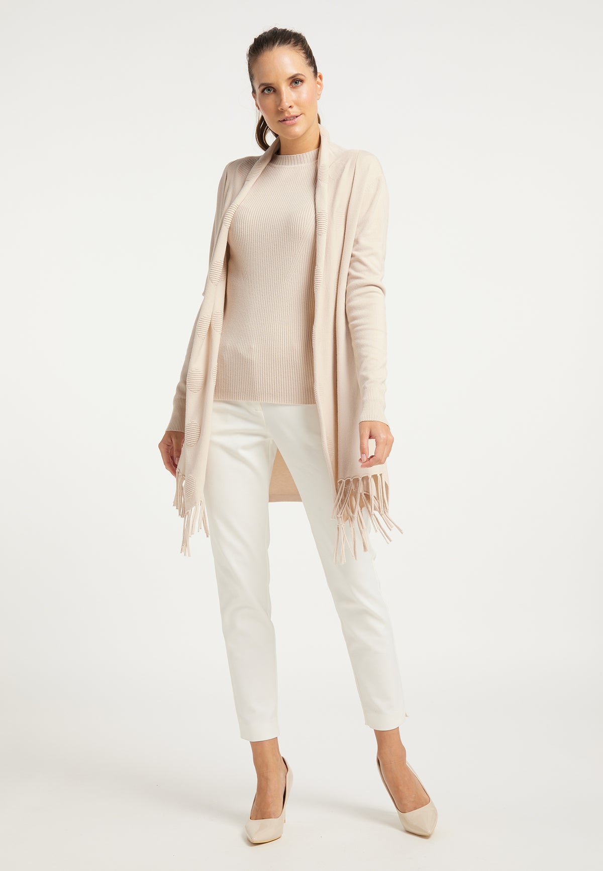 DreiMaster Klassik Damen-Strickjacke